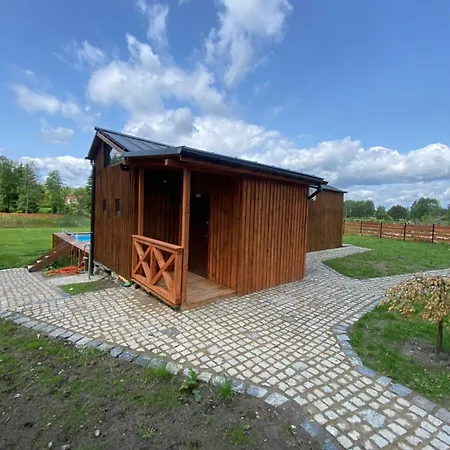 Nyaraló Drewniana Ostoja, Jacuzzi, Sauna, Basen - Na Wylacznosc Jelonek